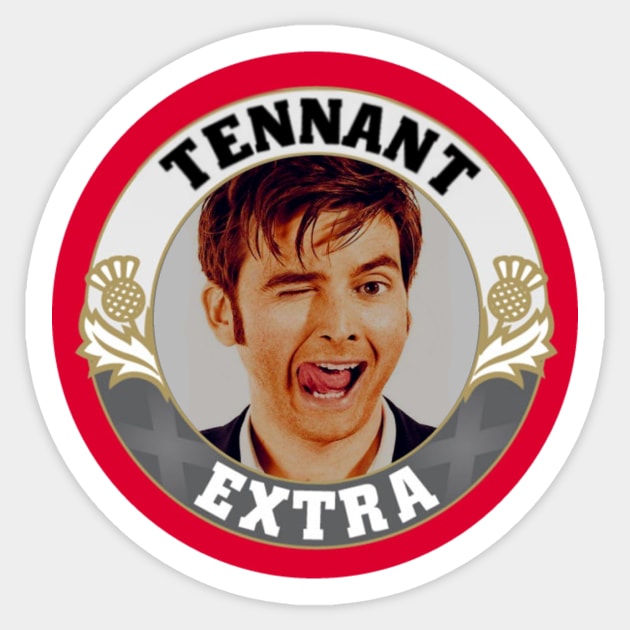 Tennant extra Sticker by Thirrin